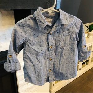 Baby 🤍 Toddler boy long sleeve polo NWOT